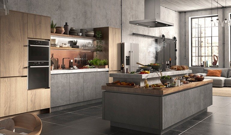 Modern kitchen remodel Miami Dade